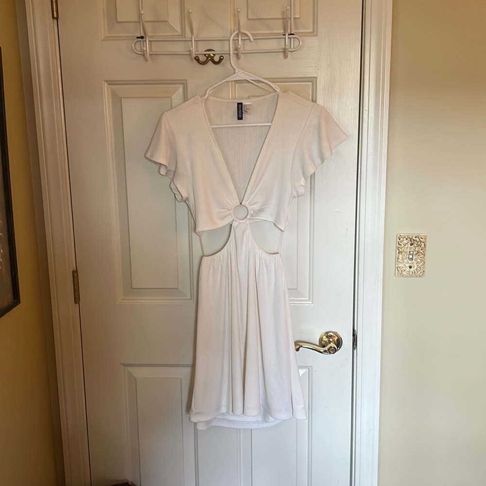 Cream dress!